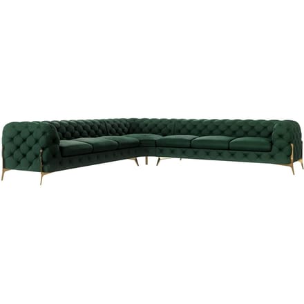 6-zitshoekbank Chelsea velvet | Ropez