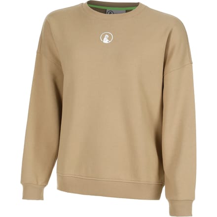 Quiet Please Wild Oversize Sweatshirt Dames-Beige