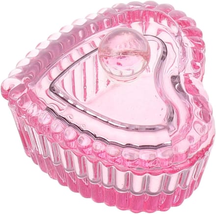 Hartvormige Bakje - Nagel Dip Kom - Nail Art - Dubbele Functionaliteit - 33 x 33 cm - Roze