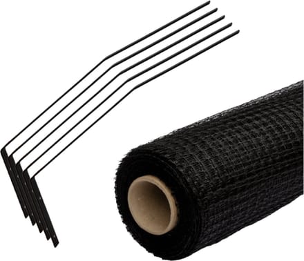 Cathappy kattengaas - 10 m - Beugel Pakket - Plat