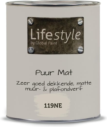 Lifestyle Puur Mat - Muurverf - 119NE - 1 liter