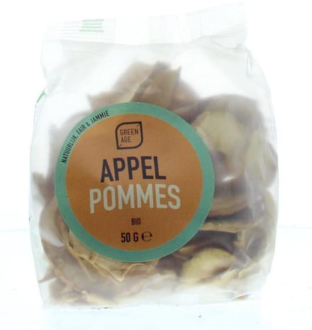 Greenage Appel chips bio 50 Gram