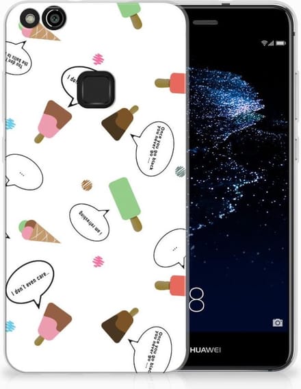 Huawei P10 Lite Siliconen Case IJsjes