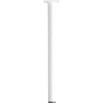 Duraline Meubelpoot Rond Staal 3x40cm Wit