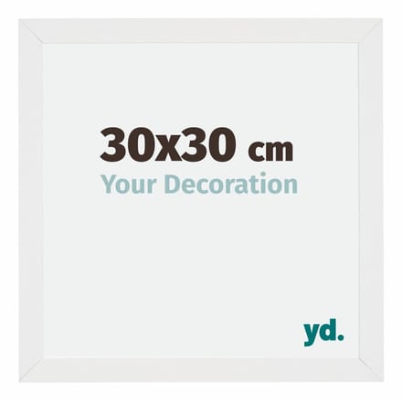 Your Decoration - Fotolijst 30x30 cm - MDF - Wit Hoogglans - Mura