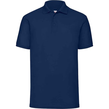 Fruit of the Loom Heren 65/35 Poloshirt (Marine)