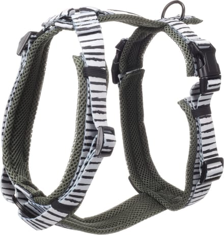 Hond Harnas Y-vorm Uluwatu Wit L 46-80cm 60-86cm 25mm