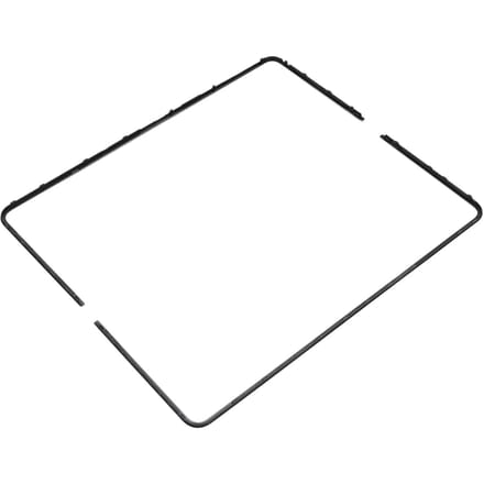 Mobiele Telefoon Schermframe met Reparatieonderdelen LCD Display Middenframe Bezel Vervanging voor Galaxy Z black