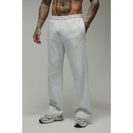 Man Active Tall Straight Man Dash Jogger | Grey Marl | Size Small