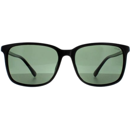 Atum Quill C2 glanzend zwart g15 groene zonnebril