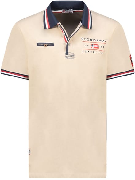 Geographical Norway Expedition Heren Polo Katoen Konbustyble - XXL