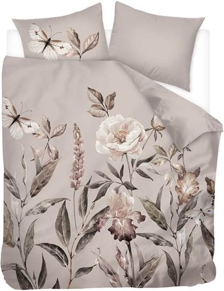 Snoozing Butterfly Field - Dekbedovertrek - Tweepersoons - 200x200/220 cm - Multi kleur