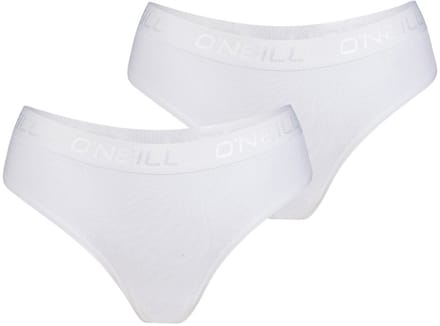 6 pack O'Neill Dames ondergoed Brazilian slip - Katoen - Wit
