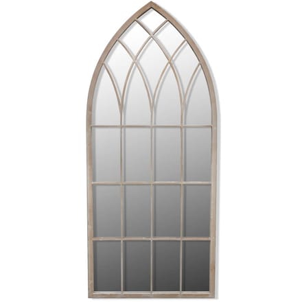 Arche Miroir de Jardin Rustique 50*115 cm pour Intérieur et Extérieur