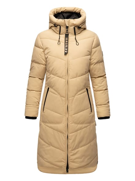 Marikoo Benikoo dames winterjas – lang, warm & stijlvol