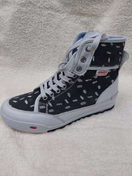 WOLKY 0250 / Dynamic / halfhoge veterboot / zwart / maat 39