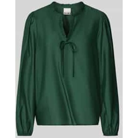 Regular fit blouse met ruches, model 'KARLANI'