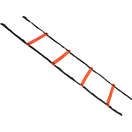 Select Coördinatieladder Met Draagtas - Oranje / Zwart - maat One size