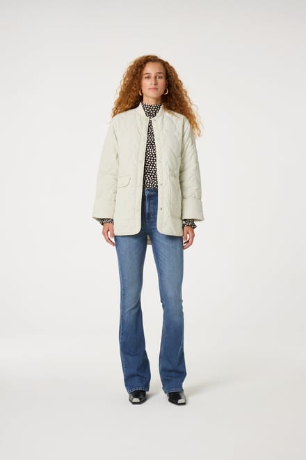 Fabienne Chapot Xander Jacket Cosy White Maat: 40 | Lichte Jassen Outlet | Dames | Wit