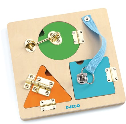 DJECO slotjes leren lock Basic 3 jr+