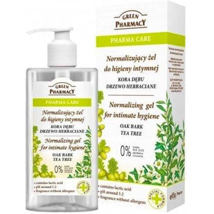Green Pharmacy Oak Bark &amp; ​​Tea Tree Intimate Gel 300 ml