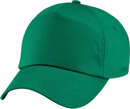 Beechfield Unisex Junior Junior 5 Panel Baseball Cap (Kelly)