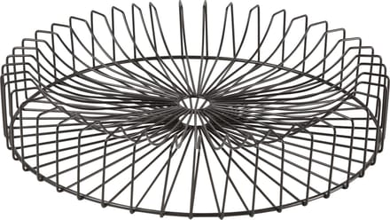 Cosy&Trendy Orbit Fruitschaal - Rond - Ø 40 cm x 6 cm - Zwart