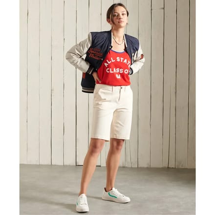 Superdry - City chinoshort - Dames - Korte broeken