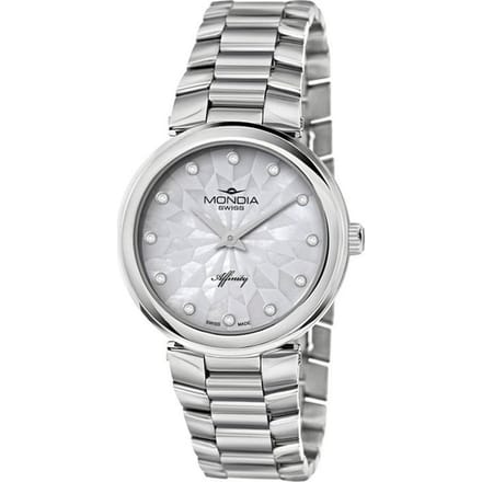 Mondia MS-211-SS-11ZSL-CM Affinity City Horloge
