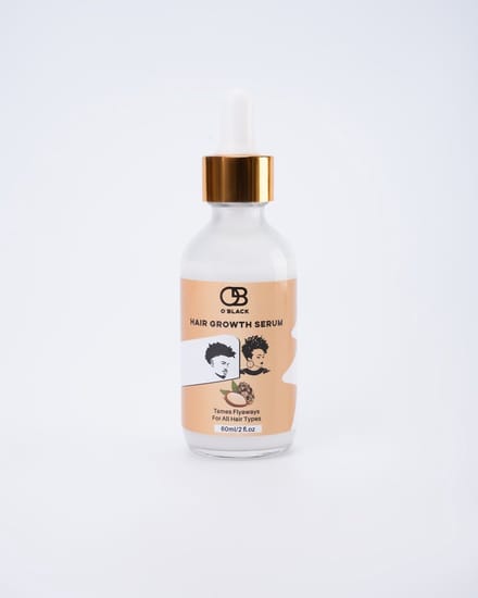 O' Black Hair Growth Serum 60ml | haarserum voor krullen en afro