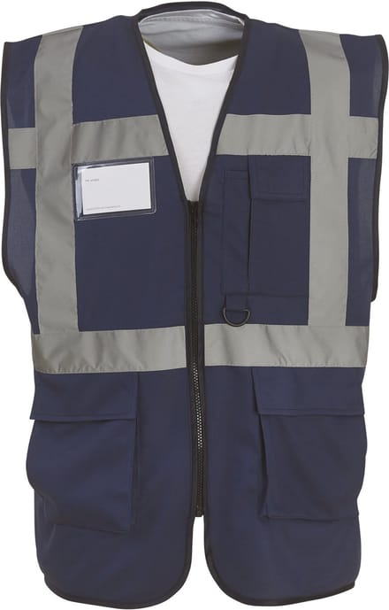 Yoko Signalisatie multifunctioneel executive vest YHVW801 - Navy - M