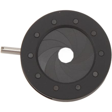 Verstelbaar Irisdiafragma 1 tot 16 mm Aluminiumlegering Irisdiafragma Adapter voor black