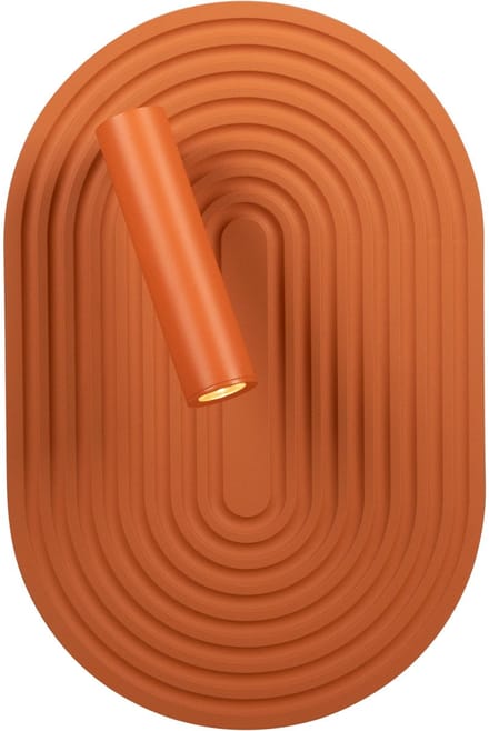 Lucide CARMINO - Wandlamp - LED - 1x12W 2700K - Terracotta - Essential
