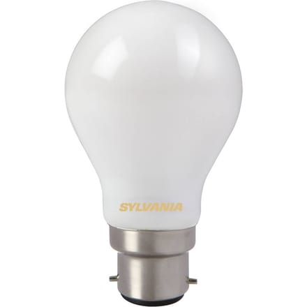 Sylvania LED lamp, B22, 7 W, 827, mat, niet dimbaar