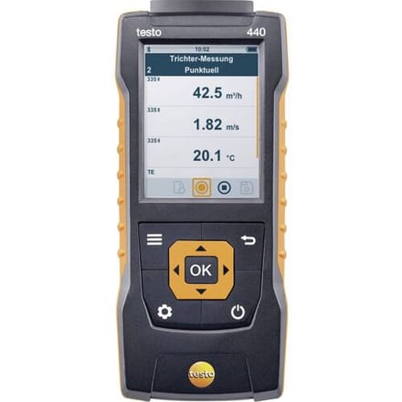 testo 440 Luchtvochtigheidsmeter (hygrometer) 0 % Hrel 100 % Hrel