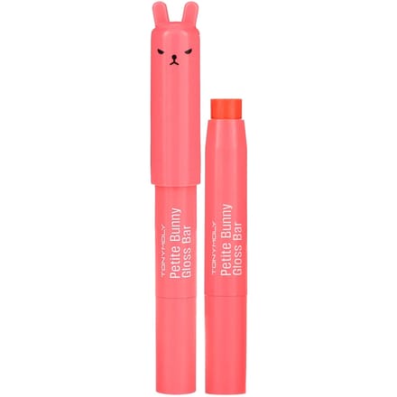 TonyMoly, Petit Bunny Gloss Bar, 06 Orange Juteux, 2g red