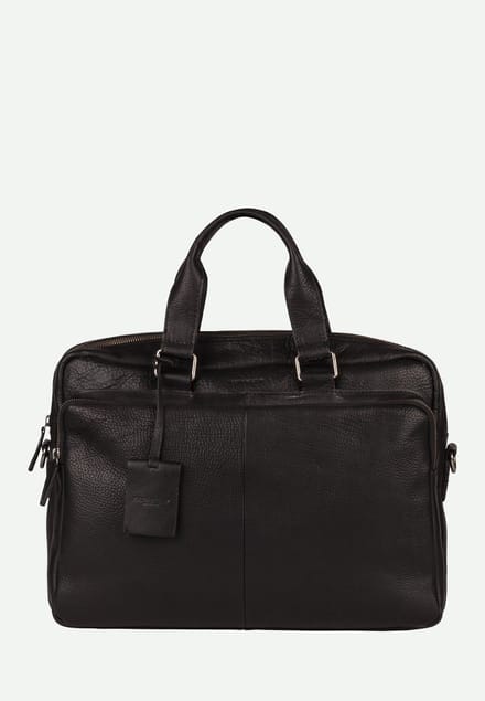 Burkely Fundamentals Antique Avery Workbag 15.6" - Laptoptas - Volwassenen - Zwart