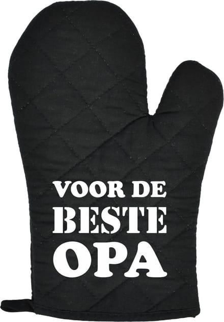Want voor de beste opa | vaderdag cadeau | vader cadeautjes | papa | Zwart