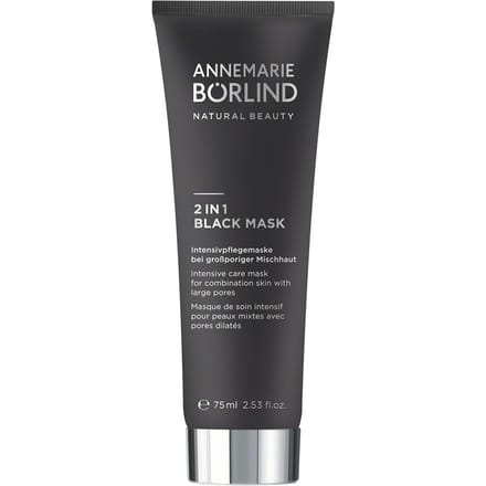 ANNEMARIE BÖRLIND Beauty Masks 2 in 1 zwart masker Dames 75 ml