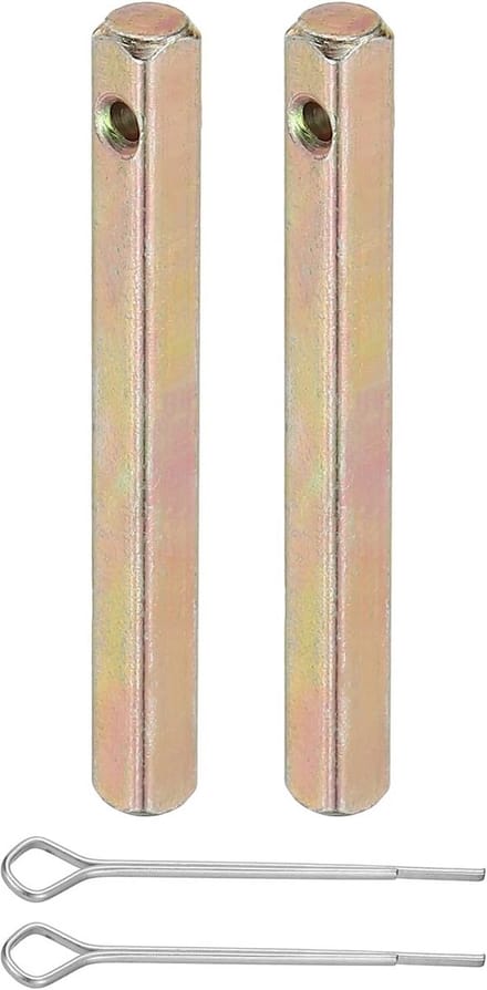 Vierkante Deurkruk As 50x5mm - Carbon Staal Vervanging Deurgreep Spindelpen