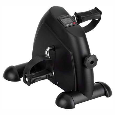 Aurixi® Bureaufiets - Stoelfiets - Bewegingstrainer - Instelbare Weerstand - Zwart - 41cm x 35cm x 31cm