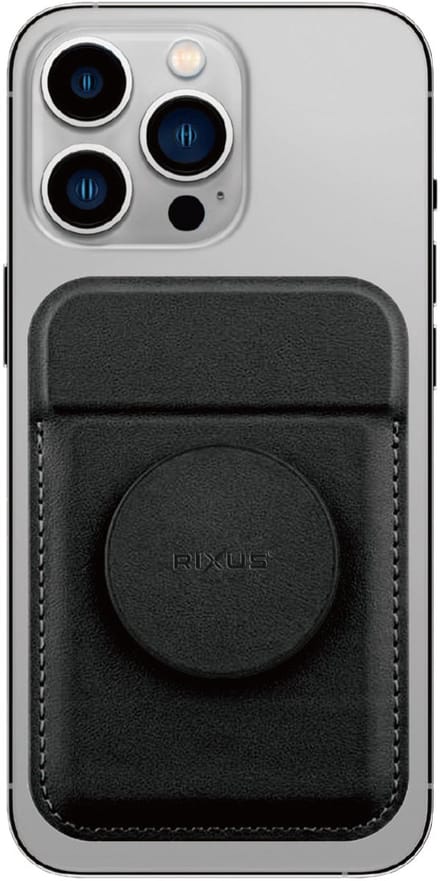 Rixus RXCH20B Card Holder With MagSafe Black