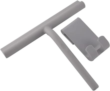 Douchewisser - Raamwisser Glasreiniger - Douche Reinigen - Streeploze Afwerking - One Size - Grijs