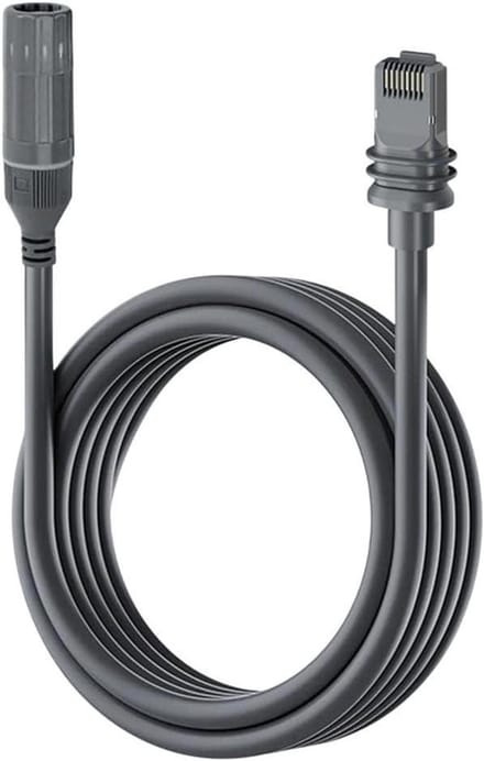 Ethernet Adapter - Netwerk Kabel - Internet Verbinding - IP68 Waterdicht - 0.2 meter - Grijs