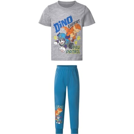 LUPILU Paw Patrol kinder pyjama (Grijs/blauw, 98/104)