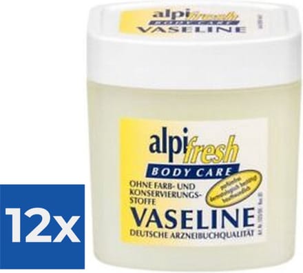 Alpi Fresh Vaseline 125ml - Voordeelverpakking 12 stuks