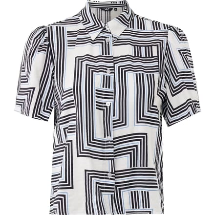 Geometrisch patroon blouse dames Mexx