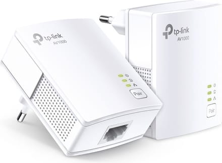 TP-Link TL-PA7017 KIT AV1000 Gigabit Powerline Startpakket Homeplug / PowerLine