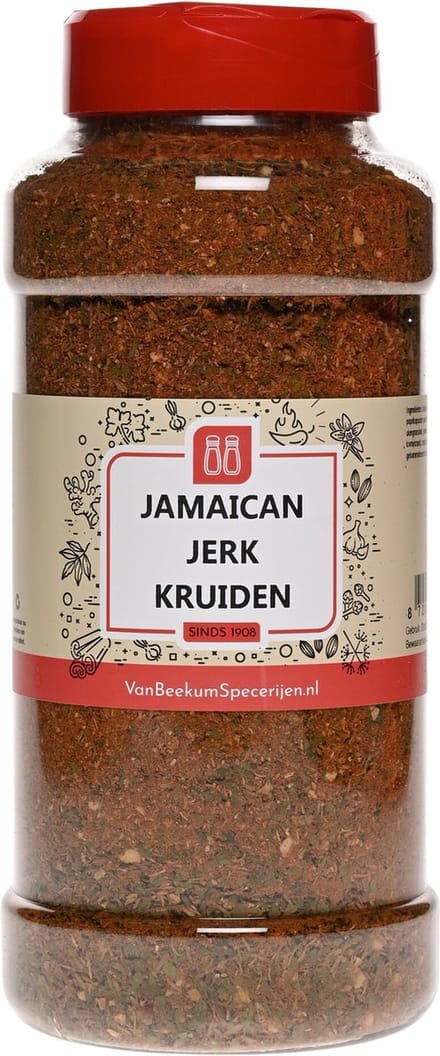 Van Beekum Specerijen - Jamaican Jerk Kruiden - Strooibus 485 Gram