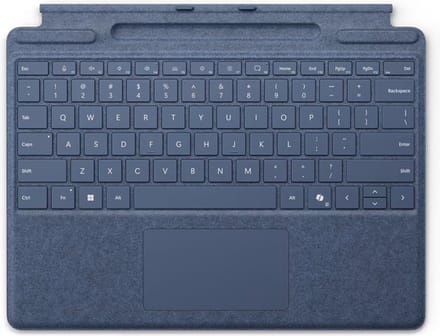 Microsoft Surface Pro 13 Inch Type Cover met penopslag Saffier Qwerty